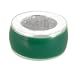 Avedon Polished Sterling Silver Green Enamel Small Confetti Slide Charm