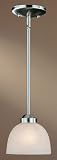 Review Minka-Lavery  / Minka Lavery Lights 1421-84 Mini Pendant - Brushed Nickel Paradox Contemporary Indoor Lighting