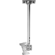 Silver Ceiling Mount With Adjustable Drop Length