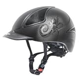 Uvex Reithelm UVISION S-M 55-57 cm fern anthracite mat