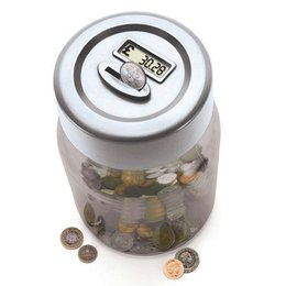 Gift House Int Digital UK Coin Counting Money Jar Only £5.04 Delivered @ Amazon
