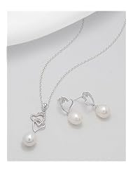 Heart CZ Earrings In 92.5 Sterling Silver