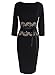 Vfemage Womens Elegant Lace Slim Casual Work Party Bodycon Pencil Dress
