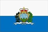 San Marino Flag Polyester 3 ft. x 5 ft.