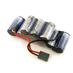 31HtX6bL26L. SL500 AA300  Intellect 10.8V 4600mAh High Power NiMH Battery Pack with Traxxas Connector for Traxxas Bandit,Stampede and Rustler VXL RC Cars