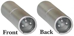 XLR Male / XLR Male Metal, XLR Gender Changer