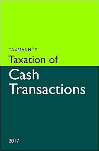 Taxation of Cash Transactions (2017 Edition)