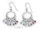 Sterling Silver 3/4 Inch Circle Earrings