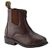 Saxon Equileather Childrens Zip Up Paddock Boot