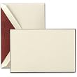 Brown Bordered Ecru Correpondence Cards