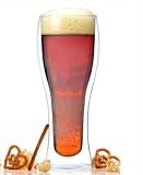 Luigi Bormioli Duo 16-ounce Pilsner, Set of 4