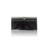 Womens Black Vintage Clip Top Designer Purse