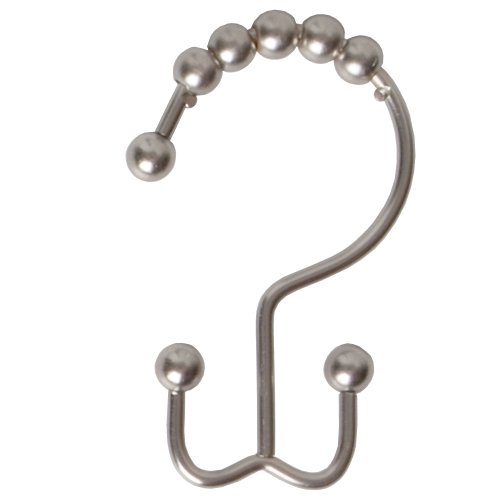 Shower curtain rings Maytex Mills Metal Double Glide Shower Ring