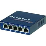 NETGEAR GS105 ProSafe 5-Port Gigabit Ethernet Desktop Switch