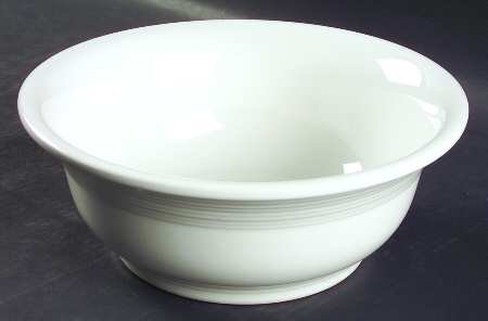 Homer Laughlin Fiesta-White (Newer) Mixing Bowl, Fine China Dinnerware