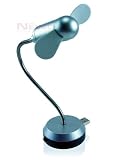 USB PERSONAL FAN FOAM FINS/ ON OFF CONTROL/ ADJ NECK