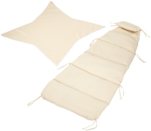LECO 36001103 Textilien zur Schwingliege Sonnensegel und Liegepolster, der Farbe natur Preisvergleich