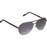 Steve Madden Menâs S093 GUN Aviator Sunglasses,Gun FrameGradient ...