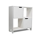 Spot On Square Hiya Bookshelf, White