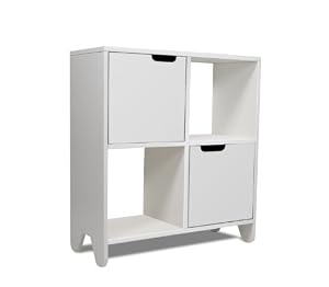Spot On Square Hiya Bookshelf, White