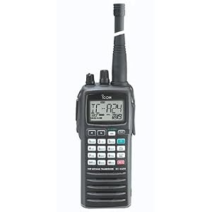 iCOM IC-A24 VHF Air Band Transceiver with VOR Navigation by