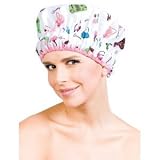 Betty Dain Stylish Design Mold Resistant Shower Cap, The Fashionista Collection, 