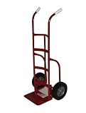 Milwaukee Hand Trucks 33025 Heavy Duty Dual Handle Truck With 10 Inch Ace Tuf