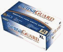 Ansell GL5060-L Disposable Latex Gloves, 5 mil industrial grade, FDA compliant for food processing applications, size Large.