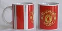 OFFICIAL MANCHESTER UNITED F.C. HOME SHIRT STYLE CERAMIC MUG