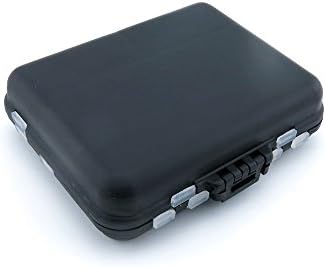 2 PCS Clear Beads Makeup Box 00100 Nail Art Small Parts Plastic Transparent Case Storage Organizer Containers Tackle Box