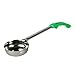Excellante Portion Controllers Cooking Spoon, 1 Piece Mold, 4 oz, Green Handle