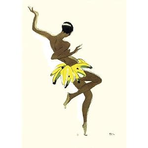 josephine baker banana poster