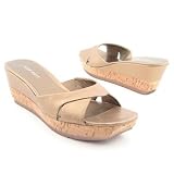 Nine West Womens Zanobi Natural Wedge Sandal 9.5 31HuHrJCVjL. SL160 Nine West Womens Zanobi Natural Wedge Sandal 9.5