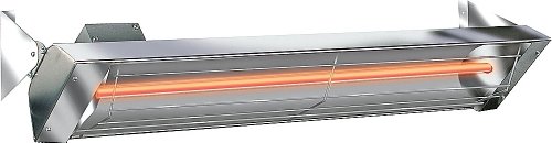 Infratech 4,000 Watt 240 Volt 61.2" Electric Infrared Patio Heater Stainless Steel W4024ss
