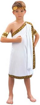 Caesar Fancy Dress Costume (child size) - Large