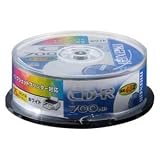 日立マクセル データ用CD-R48倍速700MB25枚Pスピンドルケース仕様プリンタブル(白) CDR700S.ST.PW25SP