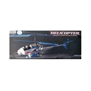 9020 4CH Radio Control, Metal Frame Helicopter with Lights, Gyro: Colors vary between Red & Blue