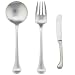 Dansk Kobenhavn Stainless-Steel 3-Piece Hostess Set