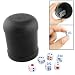 Bar Black Plastic Shaker Cup w 6 Pcs Round Corner Dice