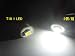 送料無料＊T10 単発SMD 1 LED 3 chip(白)ウェッジ球シングル球照射角度180°超高輝度・超広角！2個組!