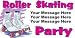 Roller Skating Party Custom Banner, Custom Message, Heavy Duty Vinyl