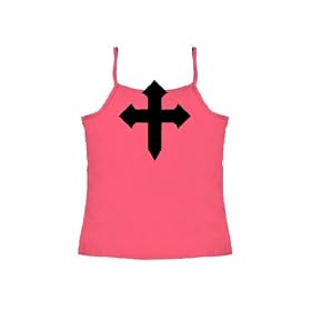 Cross Symbol - Spaghetti Tank T-Shirt