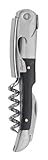 Laguiole Waiter's Corkscrew with Leather Case - Black