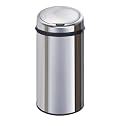 Open'up - OP-42L - Poubelle Automatique - Ronde - 42 L - Inox Brillant