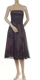BCBG MAX AZRIA - BCBG BLACK TULLE RUCHED A-LINE PARTY DRESS NEW 6