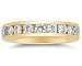 1.5CT Diamond Eternity Ring in 14k Yellow Gold
