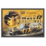 Matt Kenseth Framed Clock