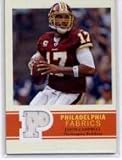2009 Upper Deck Philadelphia Fabric #PFCA Jason Campbell - Washington Redskins (Piece of Authentic Jersey)(Football Cards)