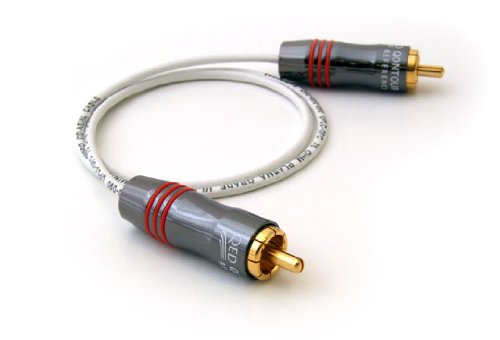 QED Van Damme Ultra Compact Custom Subwoofer Cable 8m (White)