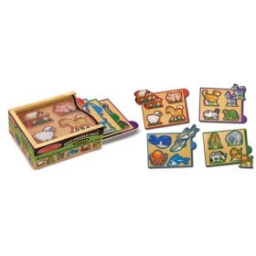 31HuuACQdML Melissa & Doug Animals Mini Puzzle Pack